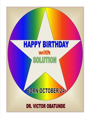 cover image of BORN OCTOBER 24